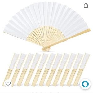 25 - Foldable Bamboo fans